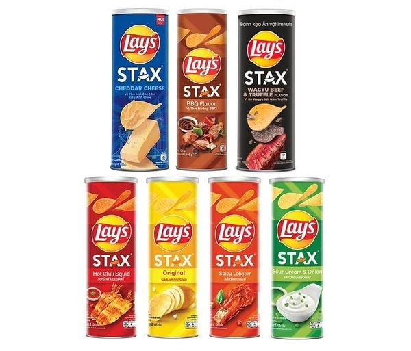 snack Lay's Stax vị Phô Mai Cheddar