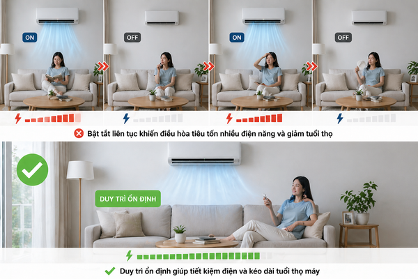 Bí quyết sử dụng điều hoà mùa hè