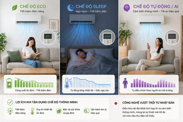 Bí quyết sử dụng điều hoà mùa hè
