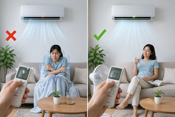 Bí quyết sử dụng điều hoà mùa hè
