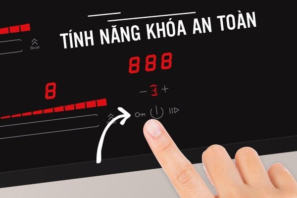 Bếp từ nội địa nhật và cách mở khoá đơn giản