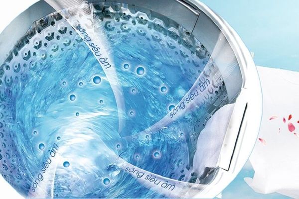 Công nghệ sóng âm trên máy giặt