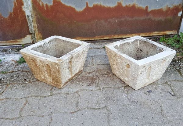 Cement planter Pots