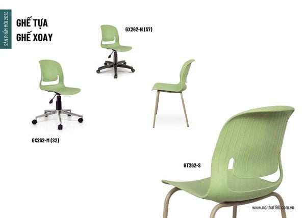 ghe-xoay-ghe-tua-lung-nhua