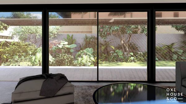 THIẾT KẾ SÂN VƯỜN BIỆT THỰ NHIỆT ĐỚI HIỆN ĐẠI