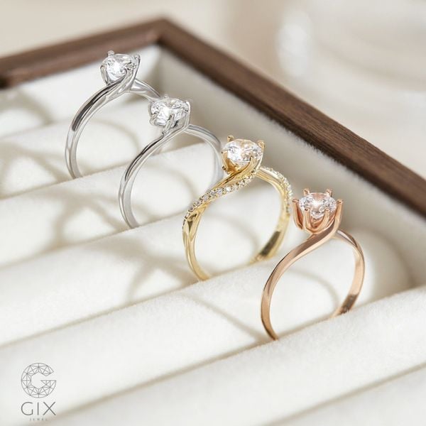 nhẫn cầu hôn giá rẻ dưới 3 triệu