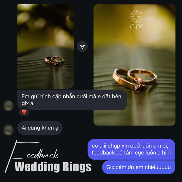 thiết kế nhẫn cưới theo yêu cầu