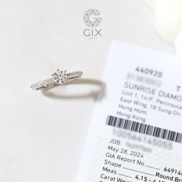 nhẫn cầu hôn giá rẻ dưới 3 triệu