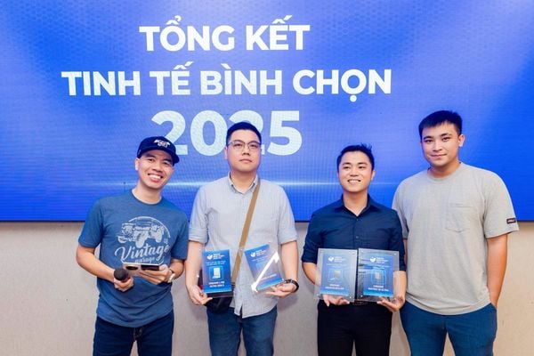 Đại diện Smart-link nhận giải Tinh Tế Bình Chọn cho loạt sản phẩm cao cấp từ Dreame