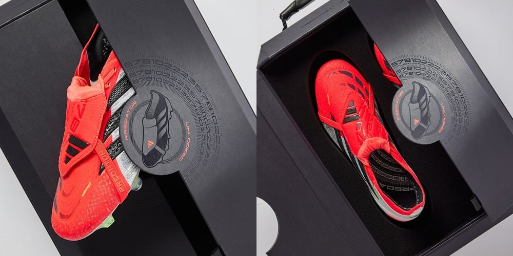 adidas mở màn 2026 với Predator 26 “Unlocked” - phối đỏ/trắng tôn vinh di sản Predator