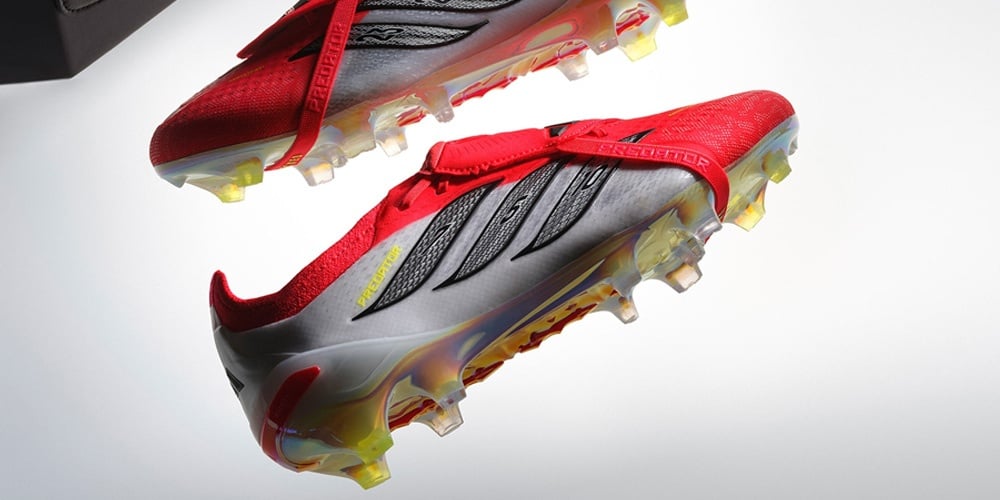 adidas mở màn 2026 với Predator 26 “Unlocked” - phối đỏ/trắng tôn vinh di sản Predator