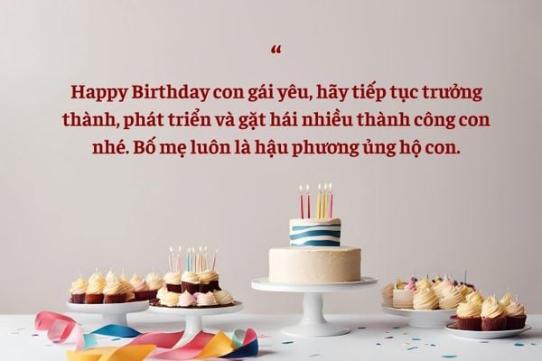 Những lời chúc sinh nhật đơn giản mà hay nhất 2026