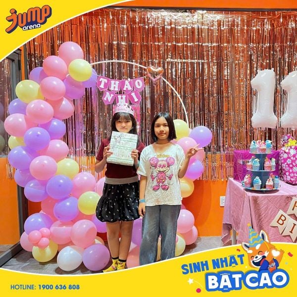 Jump Arena - Địa điểm tuyệt vời tổ chức sinh nhật cho trẻ em