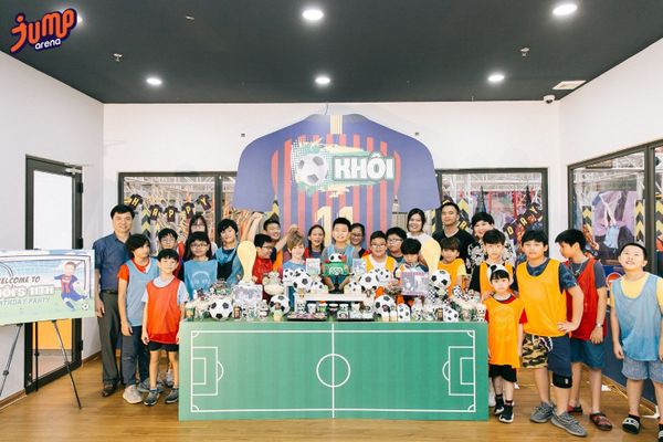 Tổ chức sinh nhật cho nhóm bạn của con tại jump arena