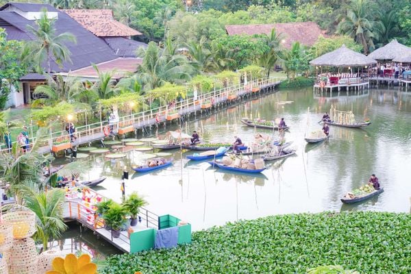 Team building trong ngày tại khu du lịch Văn Thánh