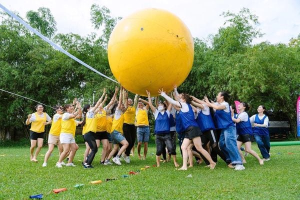 Team building đơn giản tại Thảo Cầm Viên