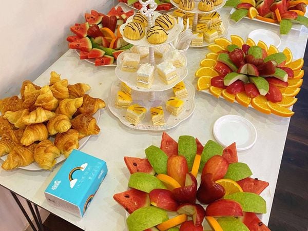 thực đơn sinh nhật cho bé