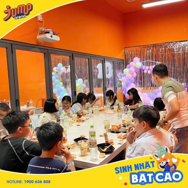 tổ chức sinh nhật ở khu vui chơi