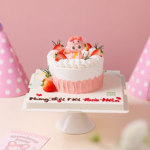 Bánh sinh nhật là món ăn được các bé trông đợi nhất trong bữa tiệc