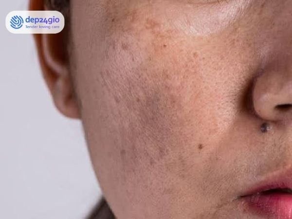 Tình trạng nám nhẹ trên gò má và nhu cầu tìm kiếm kem trị nám tốt nhất hiện nay để điều trị sớm.
