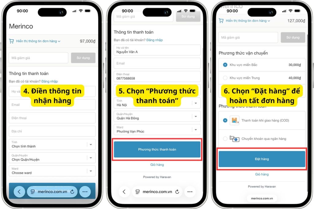 Hướng dẫn mua hàng hậu môn nhân tạo