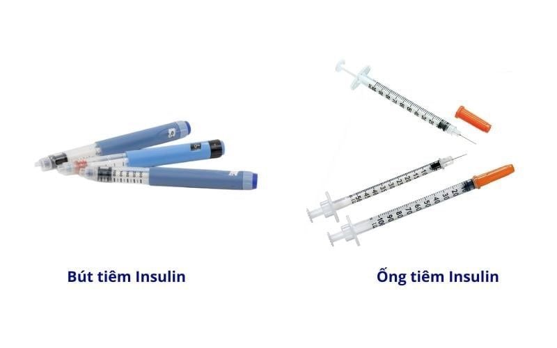 bút tiêm insulin và ống tiêm insulin