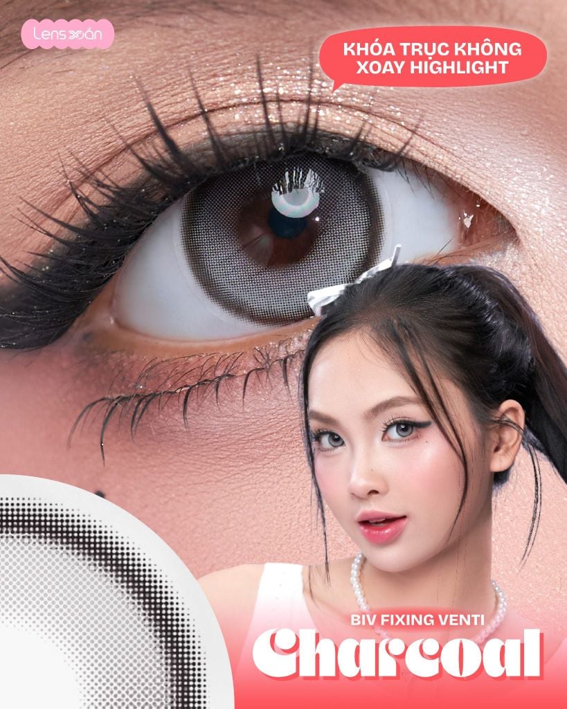 đeo lens bị lé do highlight bị xoay lên trên gây lác nhẹ thị giác