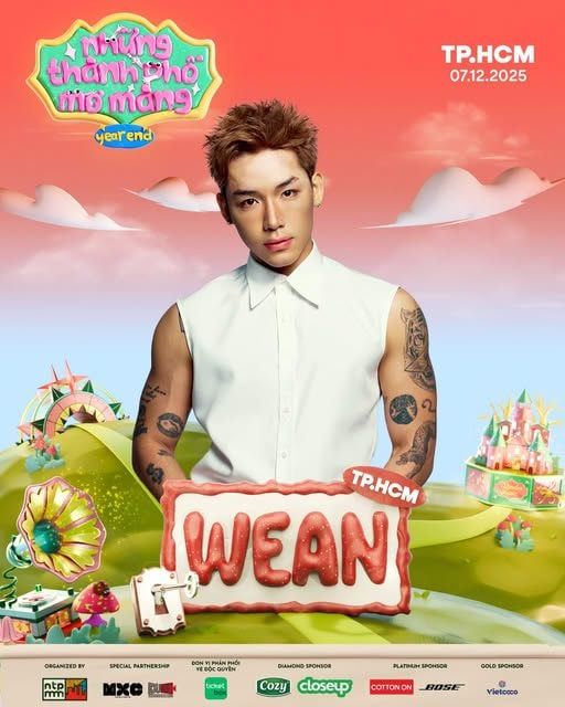 Poster nghệ sĩ Vstra – Những Thành Phố Mơ Màng Year End 2025