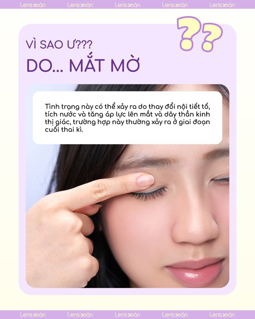 Lens an toàn cho mẹ bầu – Giải pháp cho mắt mờ từ Lens Xoắn