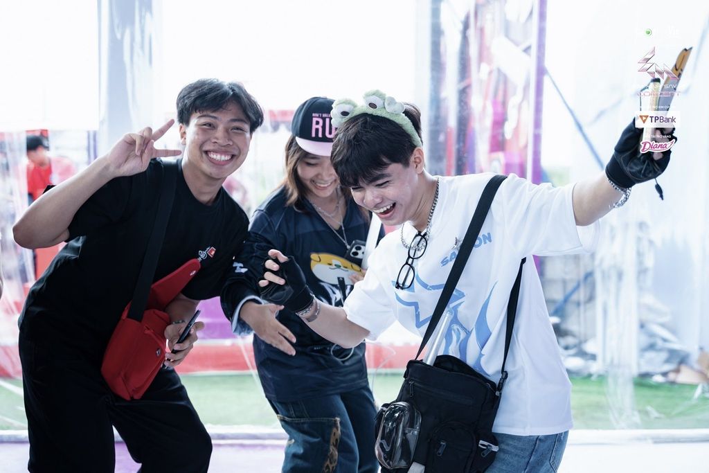 Hoạt động mini game của TPBank tại concert Em Xinh Say Hi 2025