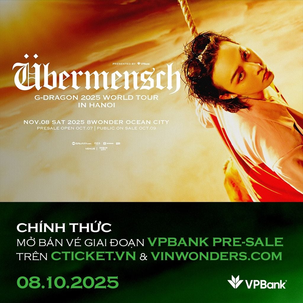 G-DRAGON Hà Nội 2025 – Fan kêu gọi mở thêm đêm 2
