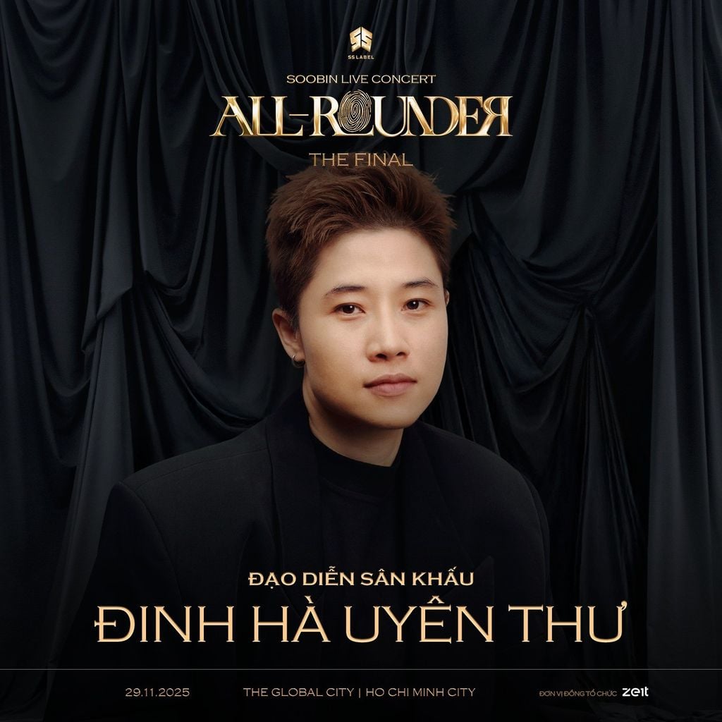 SOOBIN LIVE CONCERT: ALL-ROUNDER THE FINAL tại TP.HCM – Vé, sơ đồ, lịch diễn