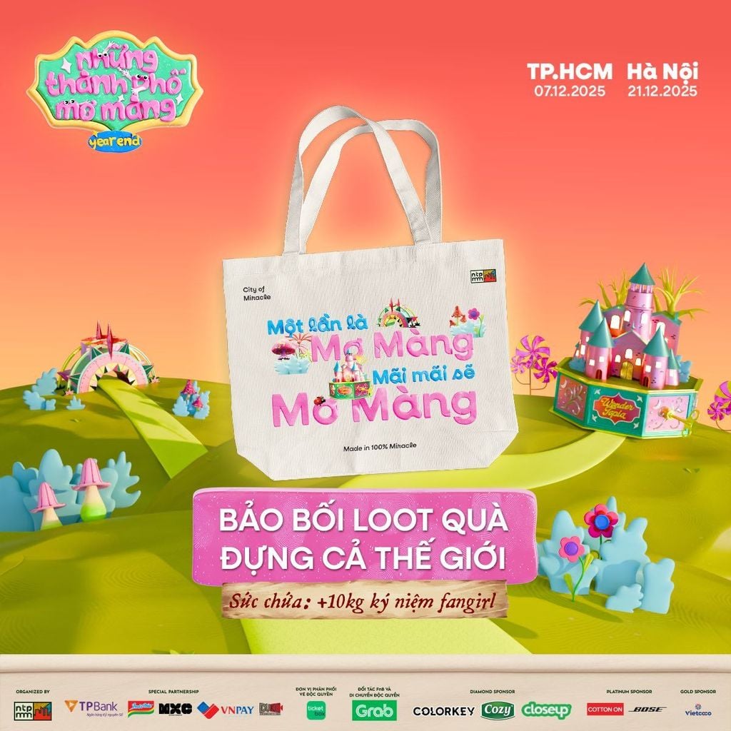 Mua 1 được 10 – Lên full giáp merchandise quẩy show cuối năm