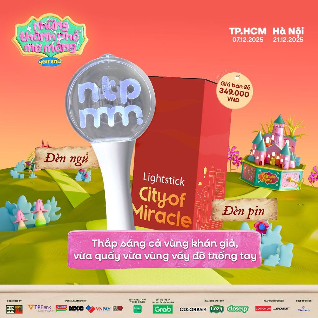 Mua 1 được 10 – Lên full giáp merchandise quẩy show cuối năm