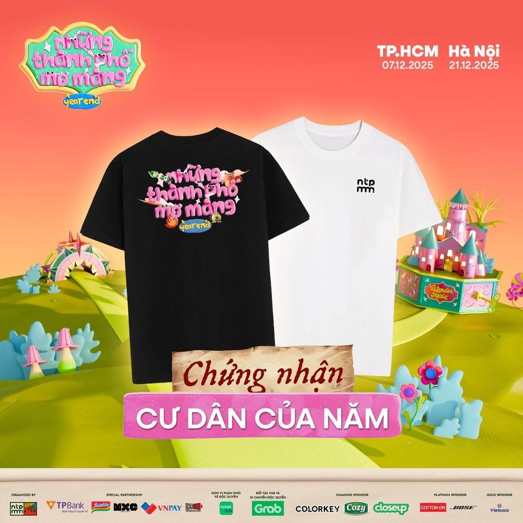 Mua 1 được 10 – Lên full giáp merchandise quẩy show cuối năm