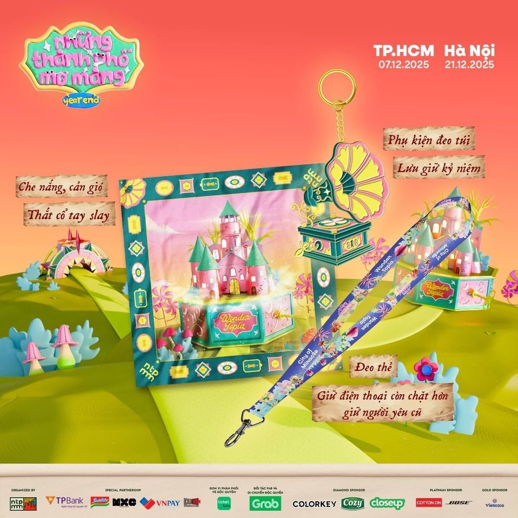 Mua 1 được 10 – Lên full giáp merchandise quẩy show cuối năm