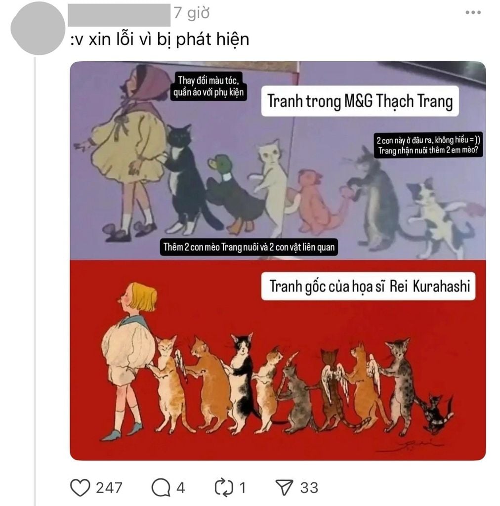 Thạch Trang – Đạo nhái tranh của họa sĩ Reikurahashi