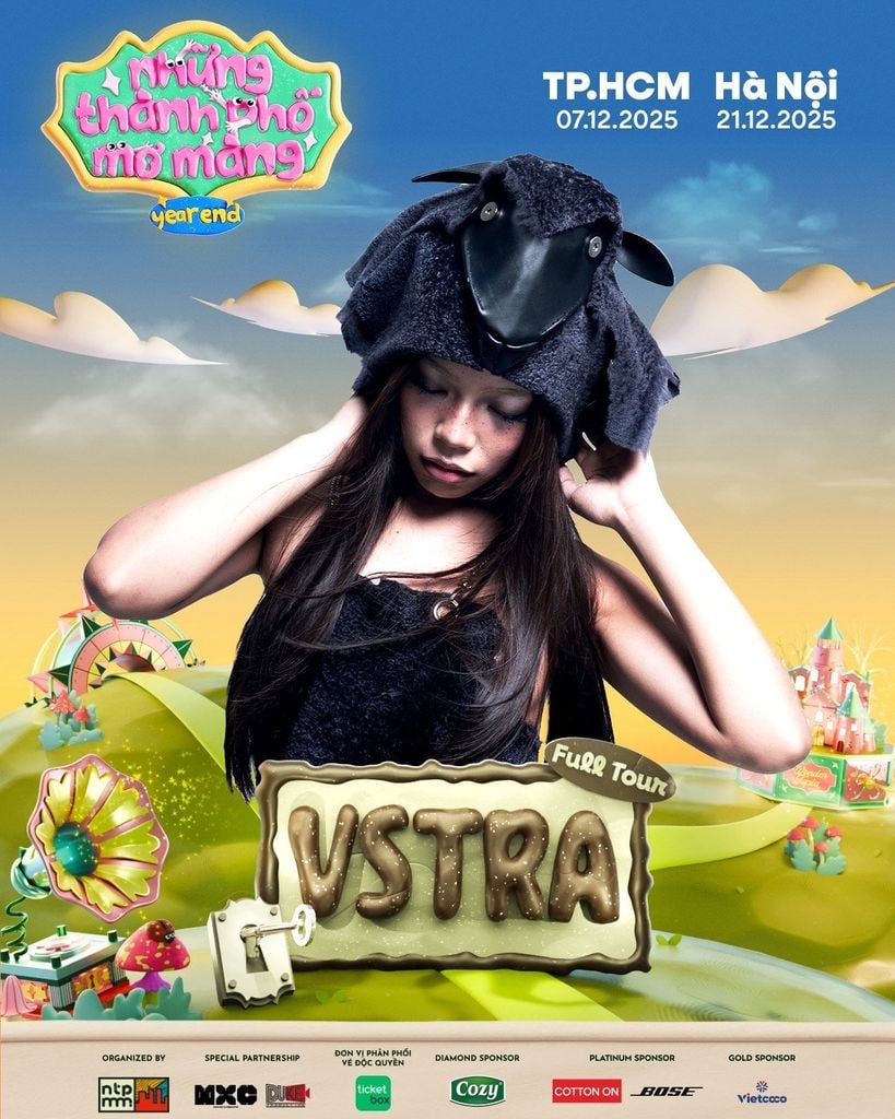 Poster nghệ sĩ Madihu – Những Thành Phố Mơ Màng Year End 2025