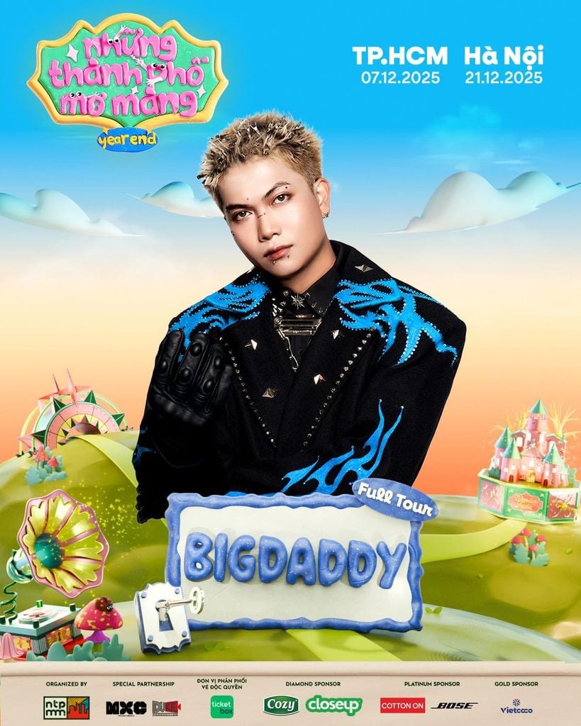 Poster nghệ sĩ bí ẩn 2 – Những Thành Phố Mơ Màng Year End 2025