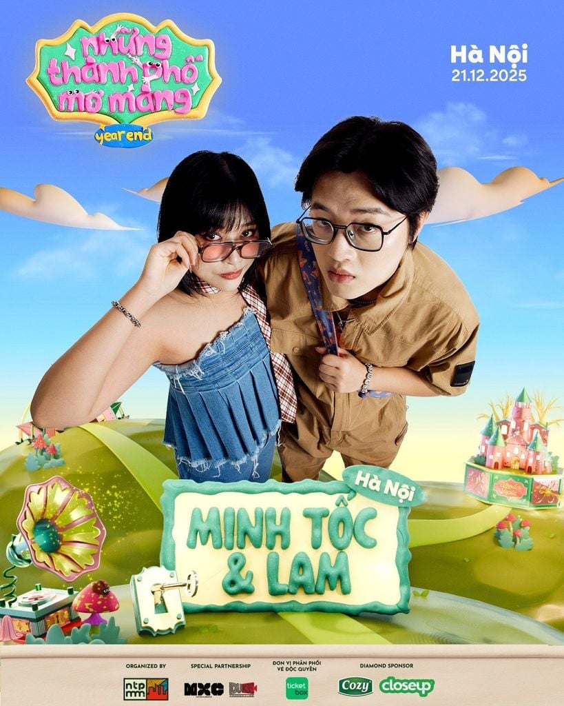 Poster nghệ sĩ Chillies bổ sung – Những Thành Phố Mơ Màng Year End 2025