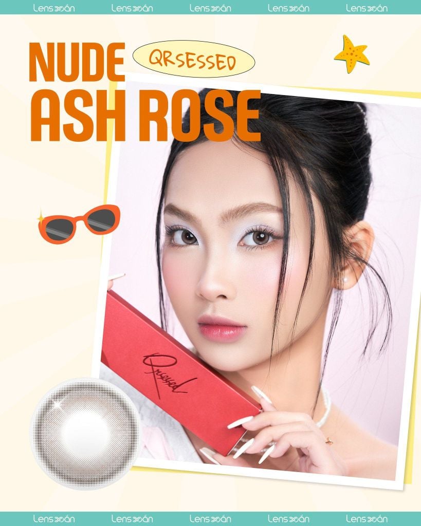 Runway Gray & Nude Ash Rose Qrsessed