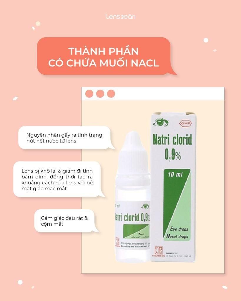 Ngâm lens bằng Nước Muối Sinh Lý Có Đúng Cách? – Lens Xoắn