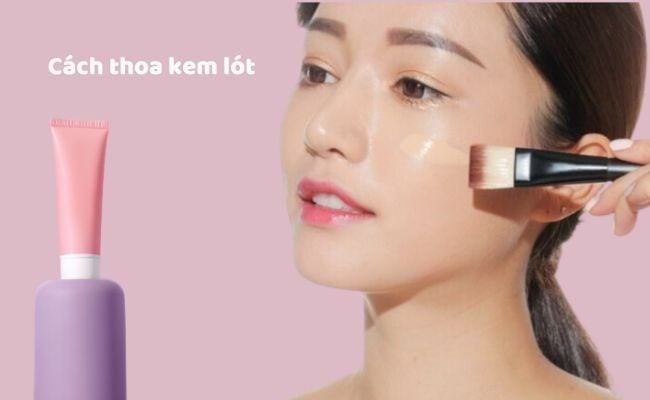 Thoa kem lót primer