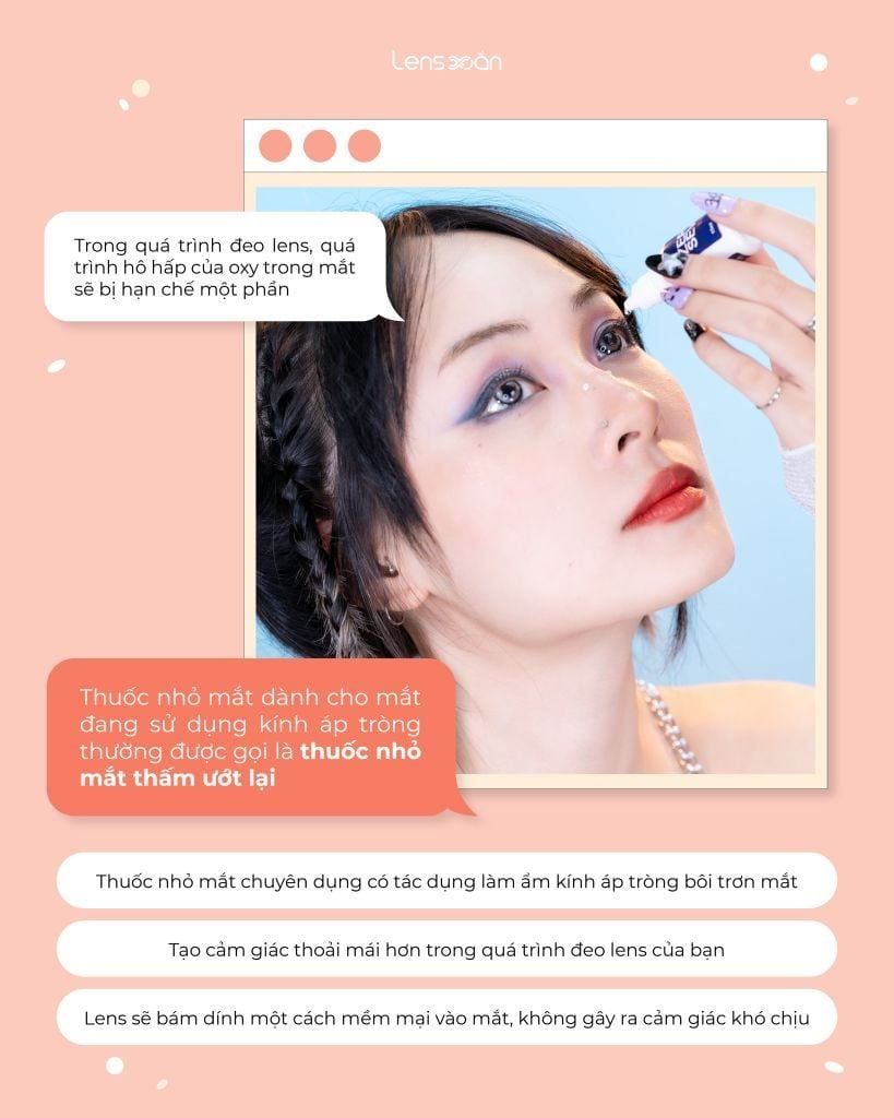 Ngâm lens bằng Nước Muối Sinh Lý Có Đúng Cách? – Lens Xoắn