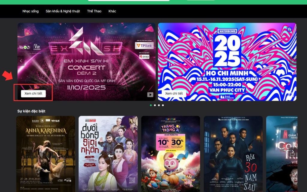Hướng dẫn mua vé concert Em Xinh Say Hi
