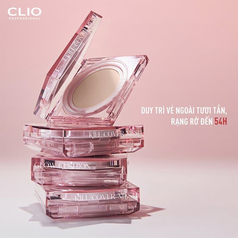 Clio Kill Cover Mesh Glow Cushion – Che phủ mỏng mịn tự nhiên
