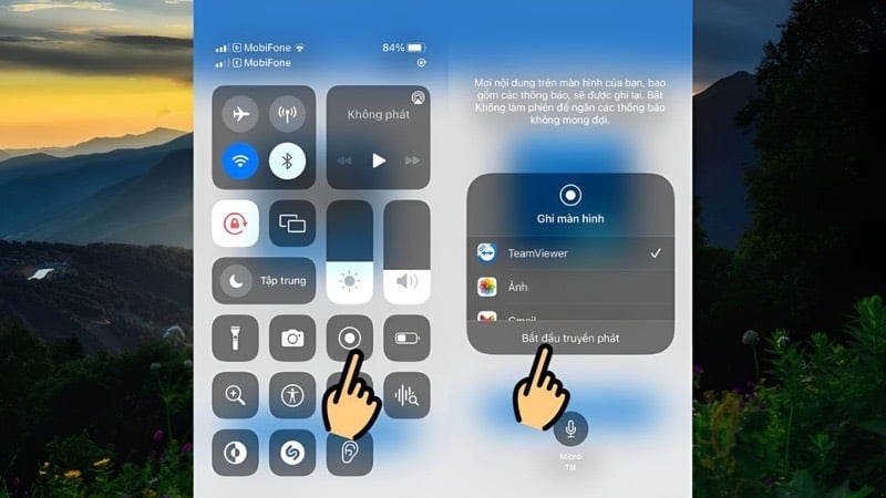 Các bước điều khiển iPhone từ xa qua MacBook