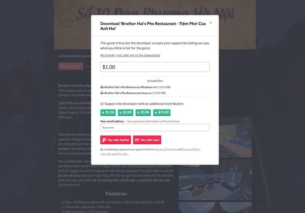 Cách chơi Brother Hai's Pho Restaurant trên máy Mac