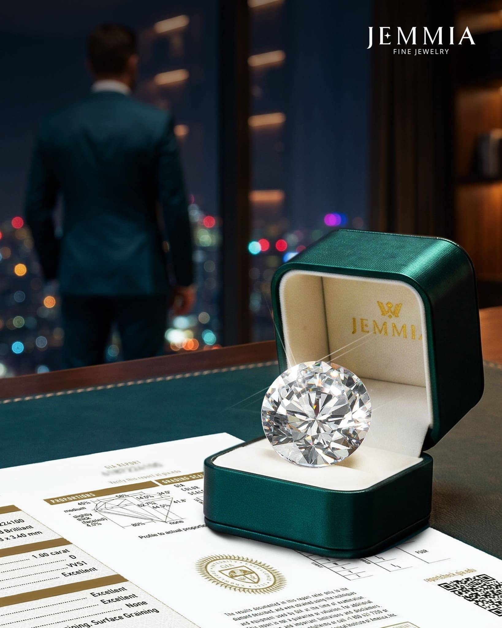 Kích thước phong thủy trong kim cương