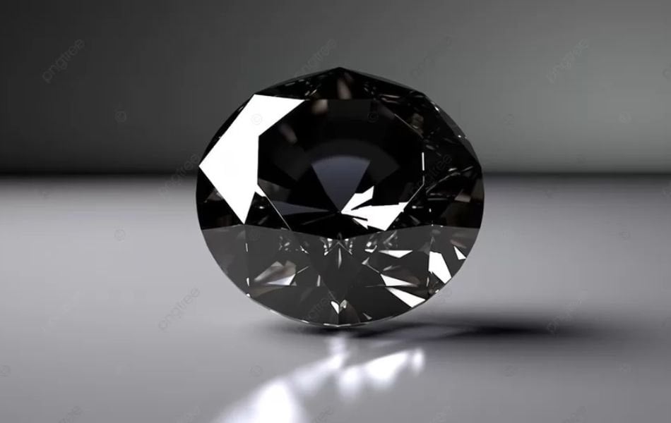 Kim cương đen là dòng kim cương có chứa tạp chất cao.